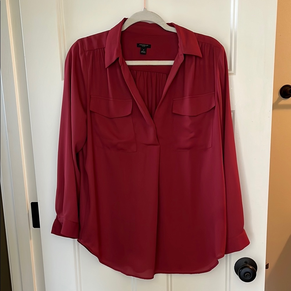 Women's Red Blouse